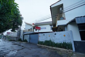 Voorkant van accommodatie