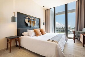1 bedroom, in-room safe, iron/ironing board, travel cot - Ocean View • Private Terrace • Luxury Rooftop & 1 Min to Beach (Playa del Carmen)