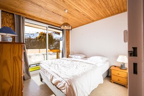 2 bedrooms, free WiFi, bed sheets - Le Lancelot - Magnifique Vue Montagne (Villarembert)