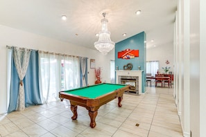 Games room - Pet-Friendly Dover Retreat w/ Yard & Pool Table! (Dover)