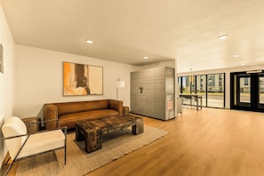 Sala de estar en el lobby