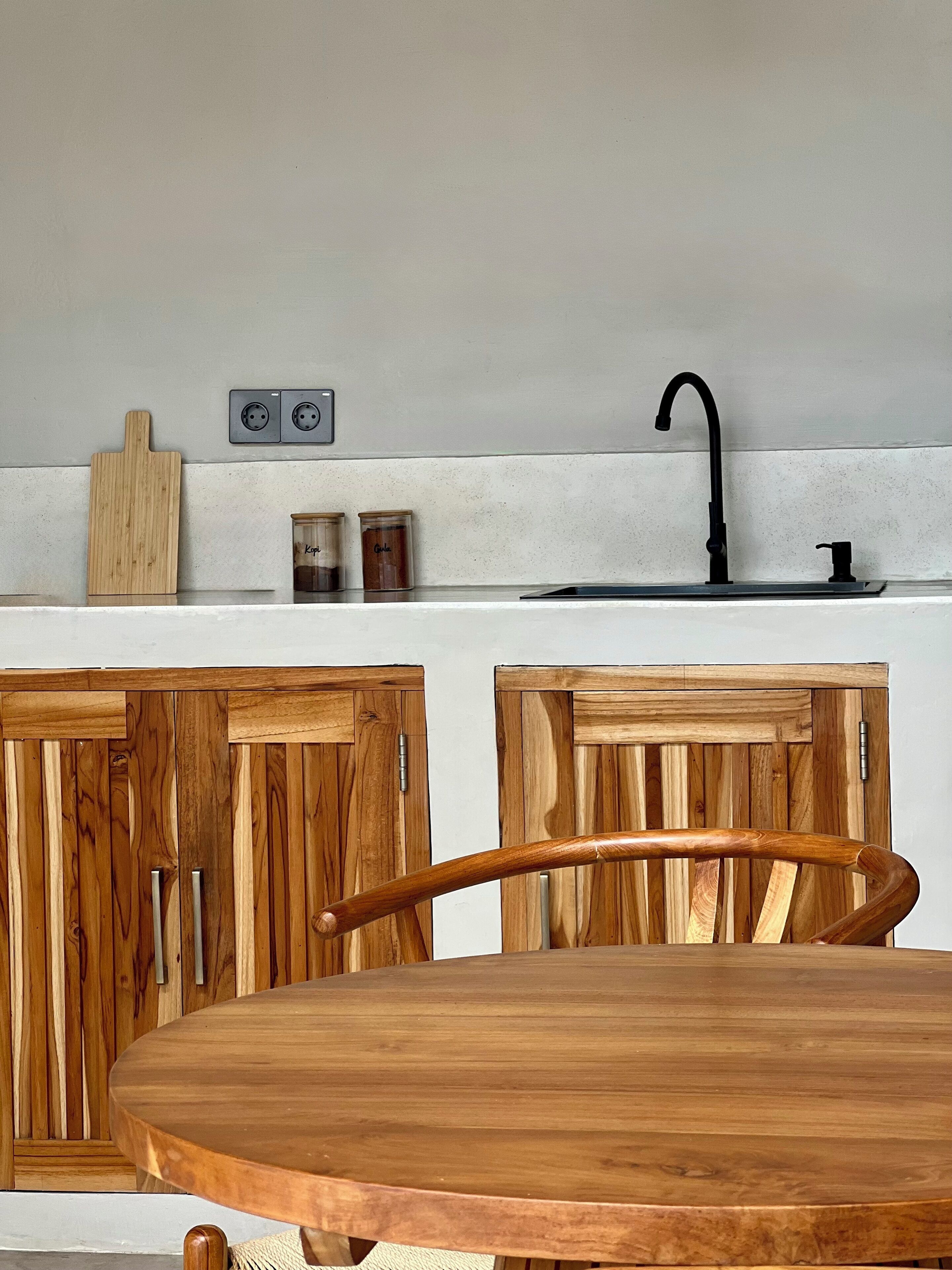 Luxury Villa, Private Pool, Pool View | Private kitchen | Full-sized fridge, stovetop, cookware/dishes/utensils