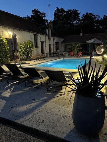 Country house near Chambord, SPA and swimming pool for 14 people