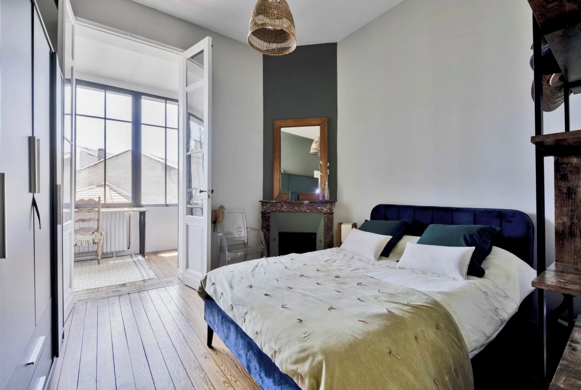 4 chambres, fer et planche à repasser, Wi-Fi gratuit, draps fournis