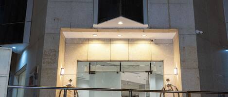 Fassade der Unterkunft