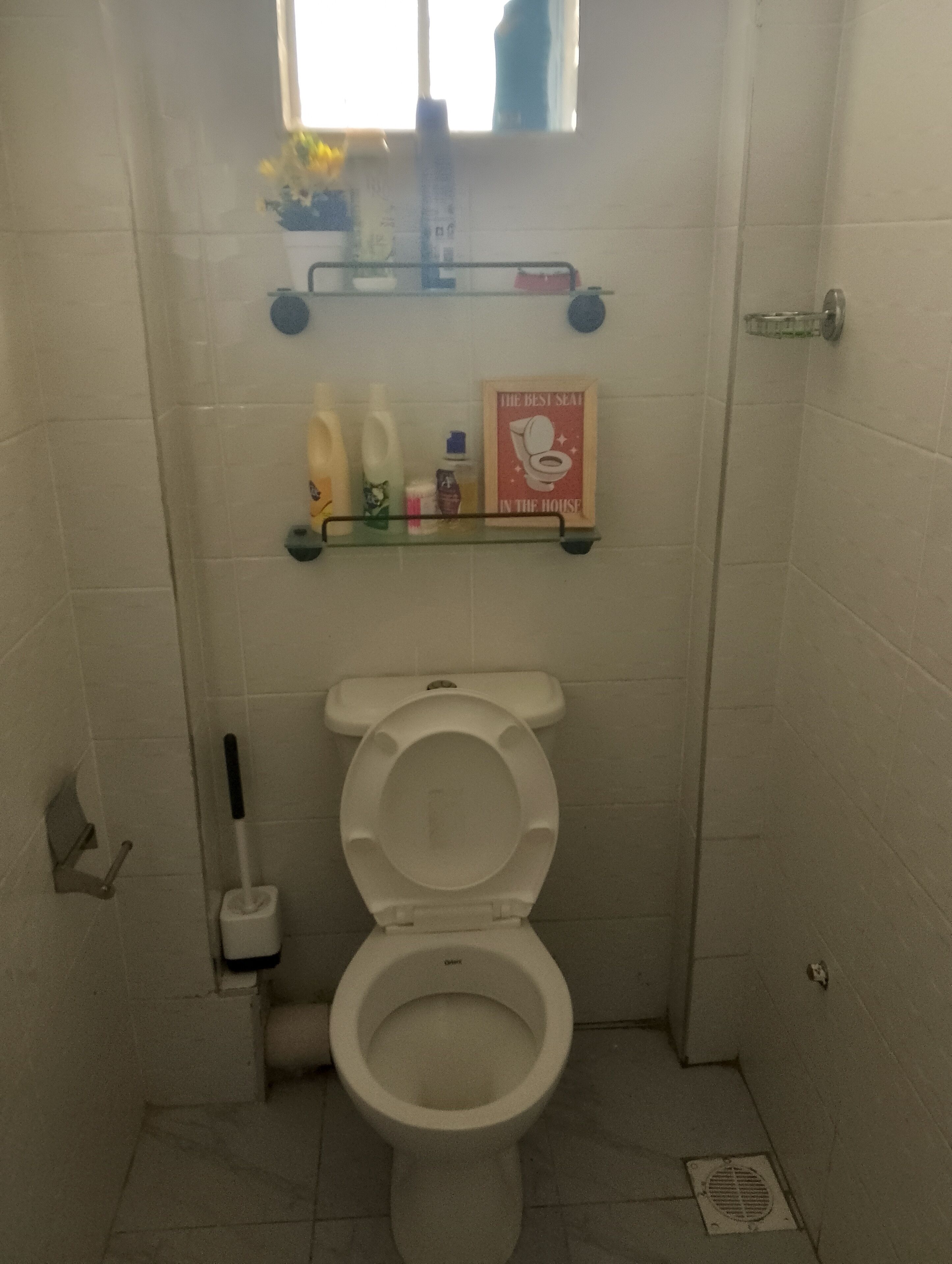 Towels, soap, toilet paper