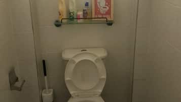 Towels, soap, toilet paper