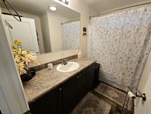 Hair dryer, towels, soap, toilet paper - Adventure-Ready St. Germain Getaway Near Lakes, Trails & Rentals (Saint Germain)