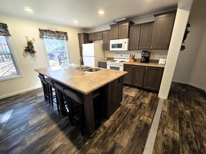 Private kitchen - Adventure-Ready St. Germain Getaway Near Lakes, Trails & Rentals (Saint Germain)