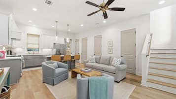 Smart TV, books, offices