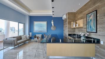 Apartamento de lujo, vistas a la ciudad | Interior