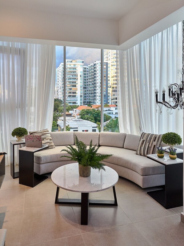 Superior Apartment | Living area - Armonia 30 By YellowKey (Santo Domingo)