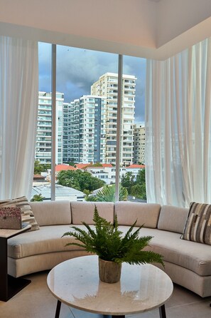 Superior-Apartment | Wohnbereich