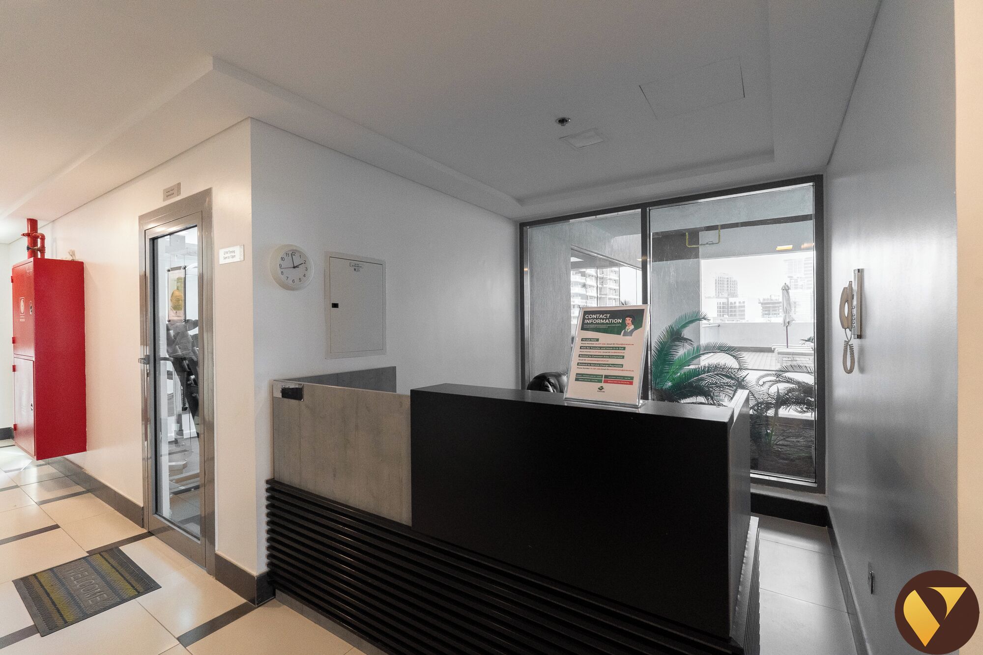 Fassade der Unterkunft