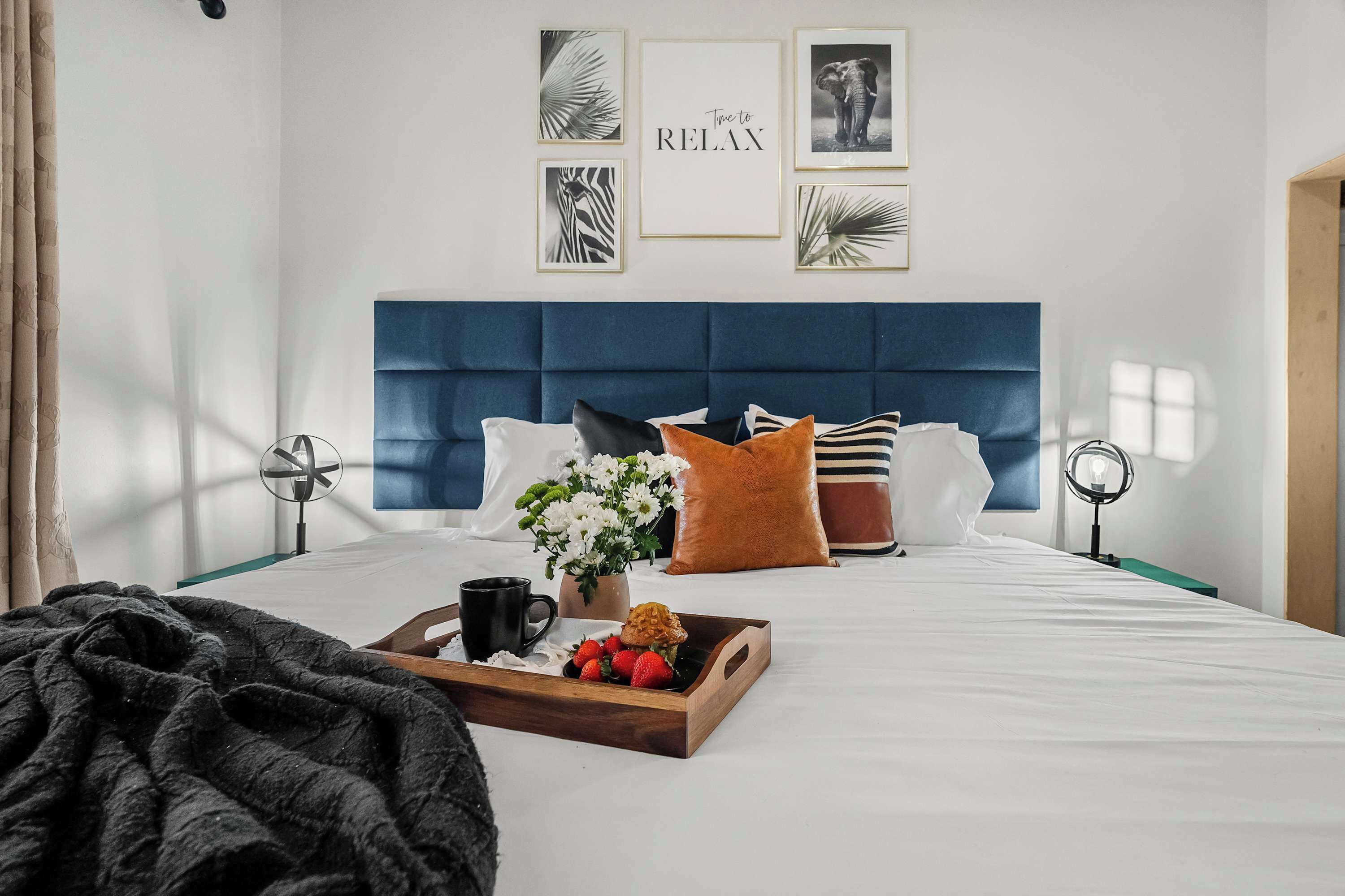 2 bedrooms, travel crib, WiFi, bed sheets
