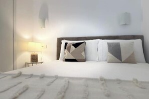 1 soverom, strykejern/-brett, wi-fi og sengetøy