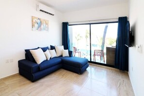 Comfort appartement, balkon | Woonruimte