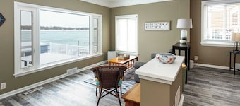 Serene Waterfront Getaway | Patio and Dock