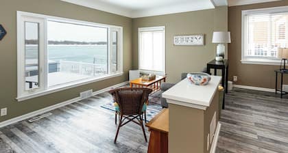Serene Waterfront Getaway | Patio and Dock