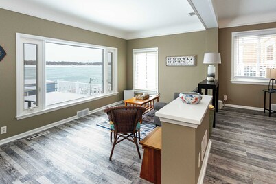 Serene Waterfront Getaway | Patio and Dock
