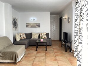 Apartment | Living room - Apartment in Nerja With Stunning Sea Views (Nerja)