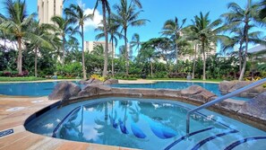 Pool - Marbella Lane- Prime Watermark Ocean & City View (Honolulu)