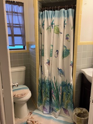 Towels, soap, toilet paper