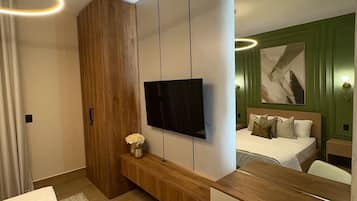 1 Schlafzimmer, Bügeleisen/Bügelbrett, kostenloses WLAN, Bettwäsche