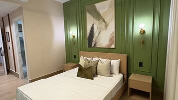 1 soveværelse, strygejern/strygebræt, gratis Wi-Fi, sengetøj