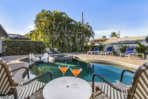 Beheizter Pool