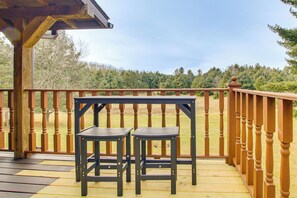 Deck - Trail Access! Up North Family Cabin Near Lake (Dunbar)
