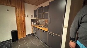 Private kitchen - Duplex near slopes, mountain view (Allos)