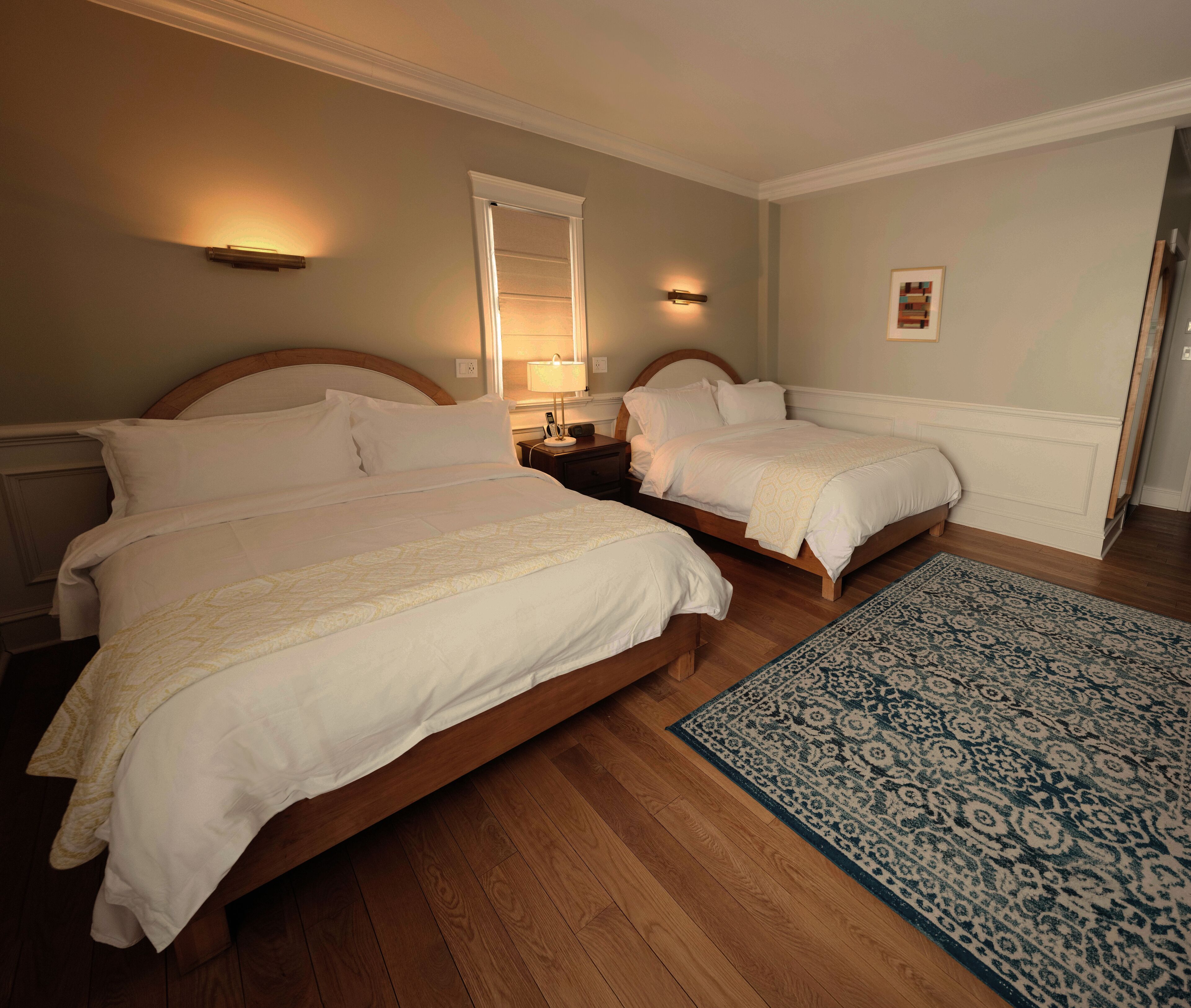 Familieværelse med dobbeltseng eller 2 enkeltsenge - søudsigt | Gratis Wi-Fi