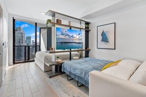 Fer et planche à repasser, Wi-Fi, draps fournis