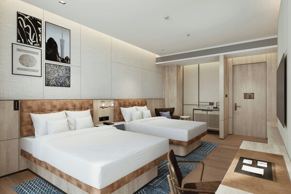 Grand Double Room, 2 Double Beds, City View - Four Points By Sheraton Guangzhou Bai’E Tan (Guangzhou)