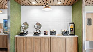 Free daily breakfast