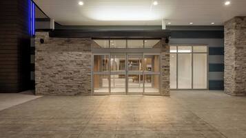 Blick von der Unterkunft