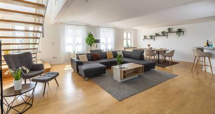 Penthouse Maisonette Apartment - Stadtzentrum Worms