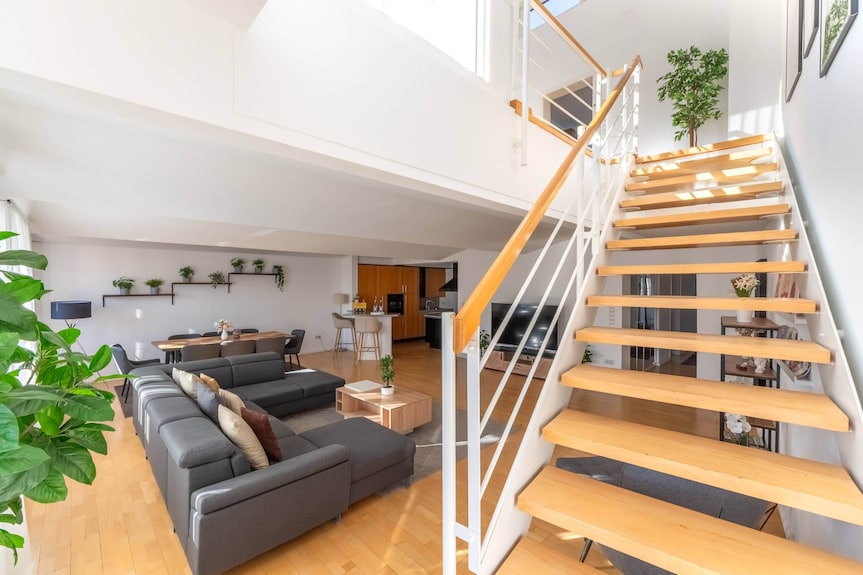 Penthouse Maisonette Apartment - Worms City Center - Worms