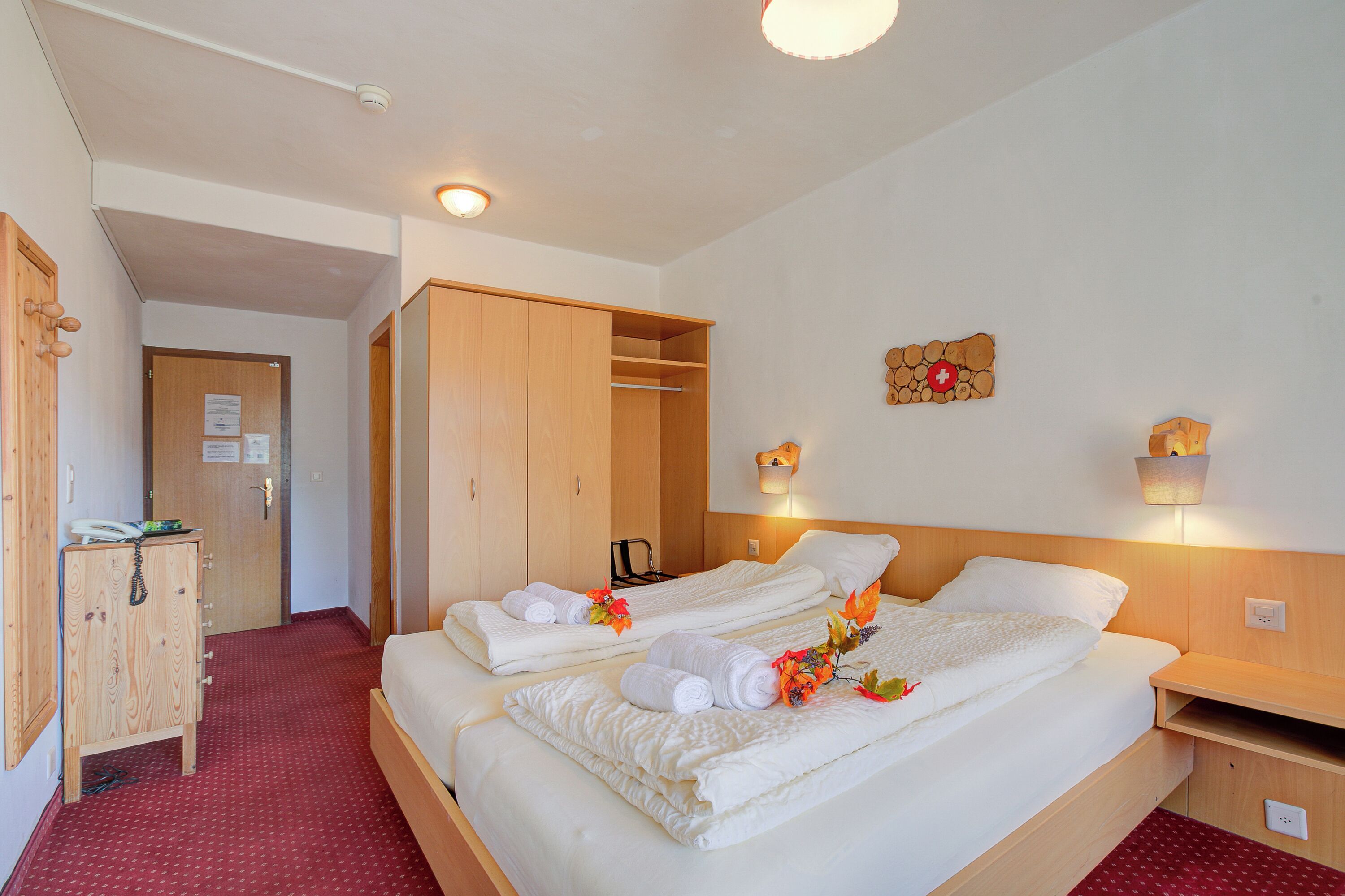 Free WiFi, bed sheets