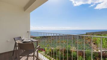 Departamento Deluxe, vista al mar | Balcón
