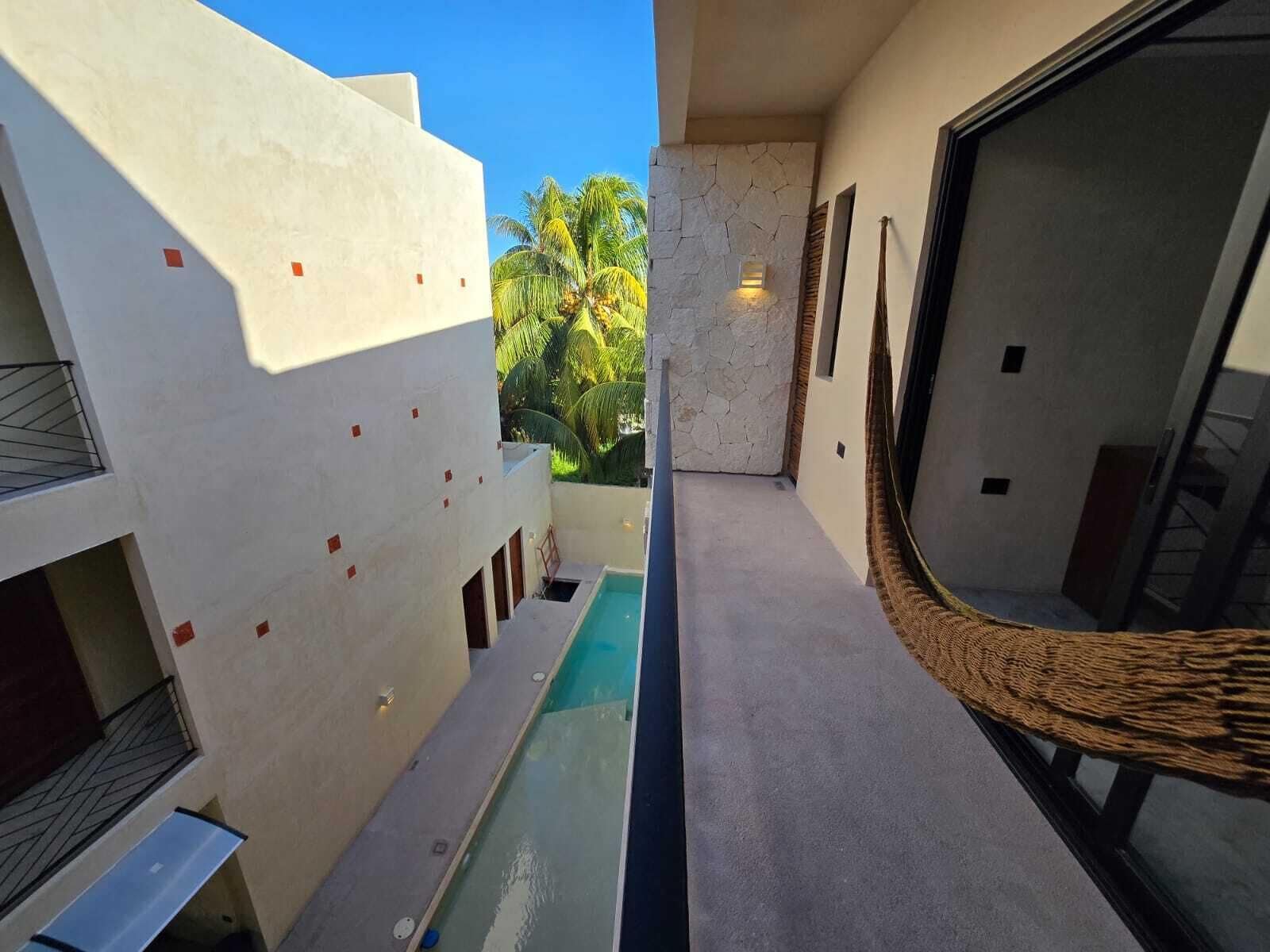 Deluxe Double Room, 2 Queen Beds, Balcony, Pool View