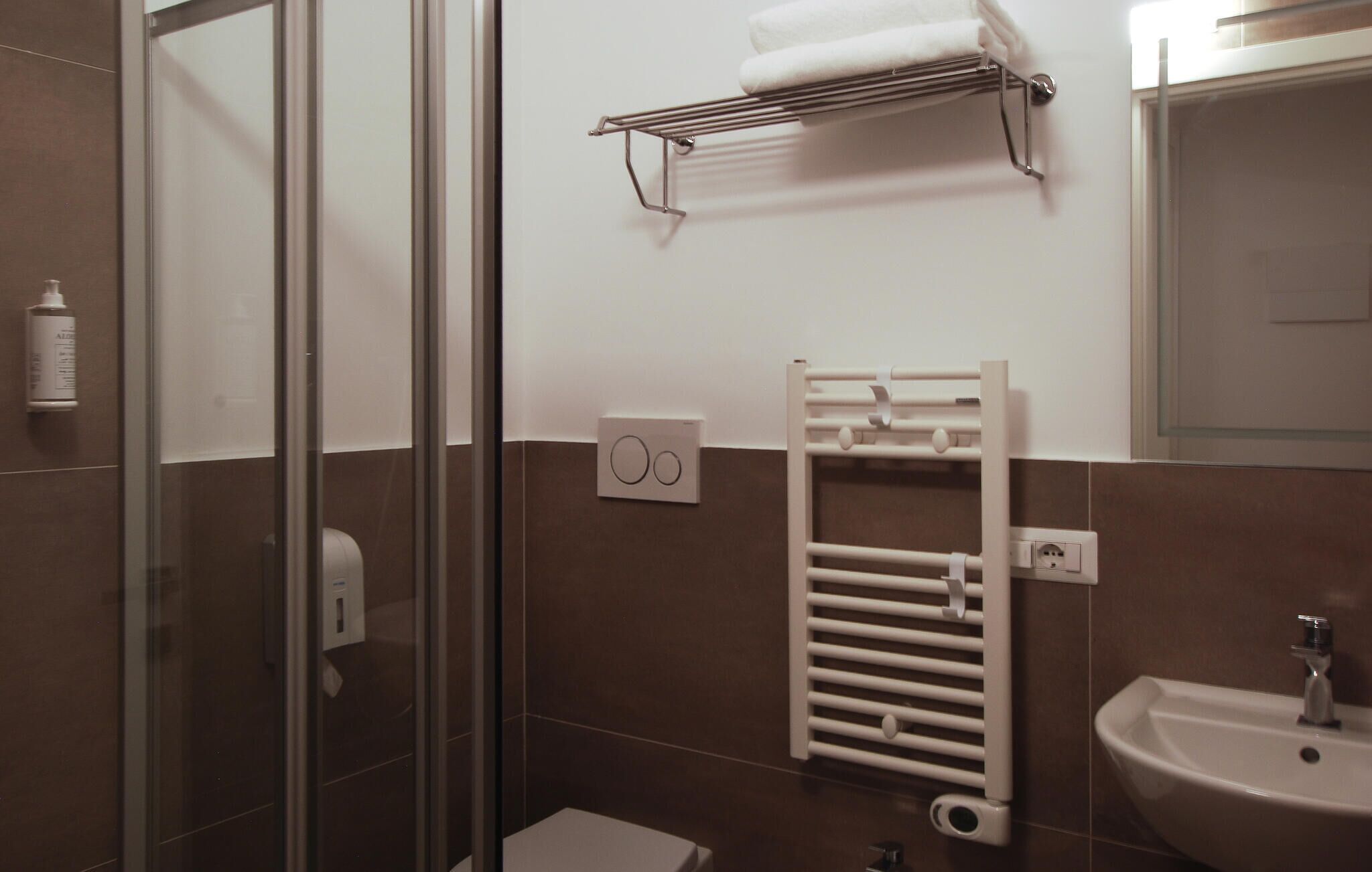 Shower, hair dryer