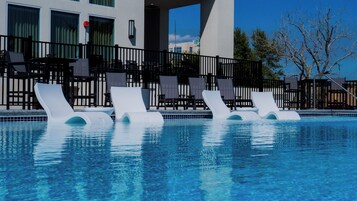 Seasonal outdoor pool