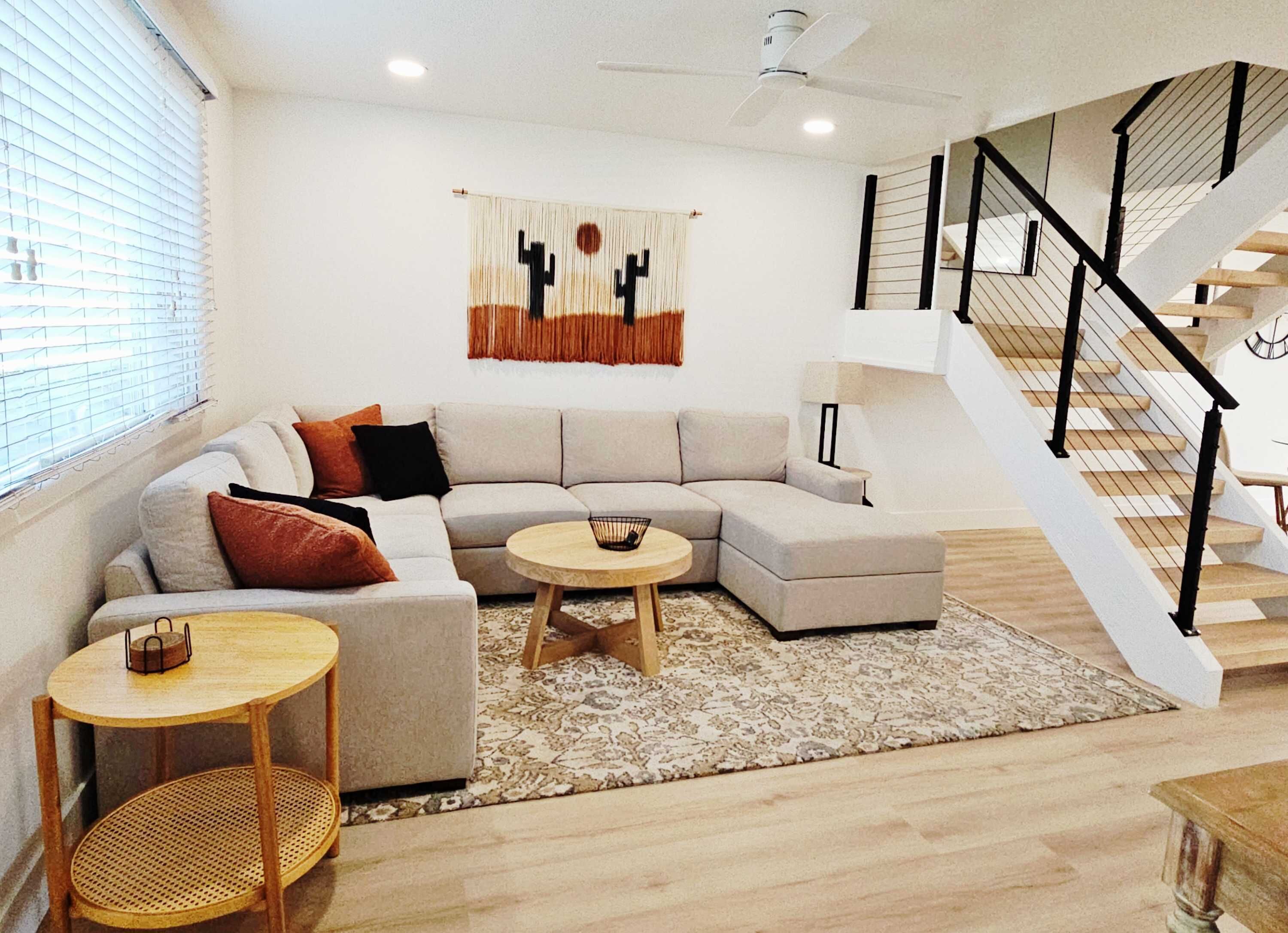Appartement, Meerdere bedden, terras, uitzicht op tuin (Osborn Oasis) | Woonruimte