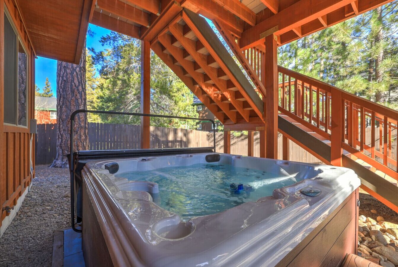 Idromassaggio all'aperto