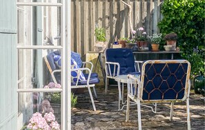 Terrace/patio - Beautiful home in Baskemölla with house sea view (Baskemölla)