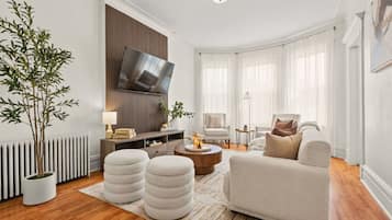 Smart TV, ping pong, books