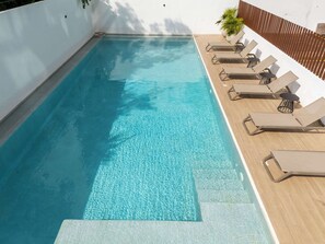 Pool - Torre Ghalia acogedor apartamento (Cancún)