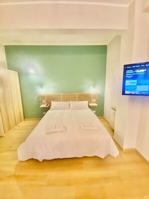 1 Schlafzimmer, Bügeleisen/Bügelbrett, kostenloses WLAN, Bettwäsche